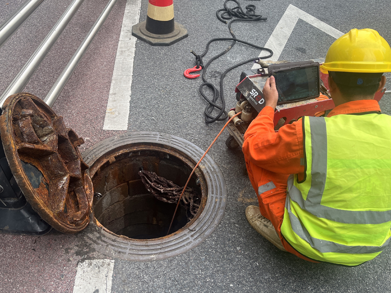 明故宫市政管道内窥检测